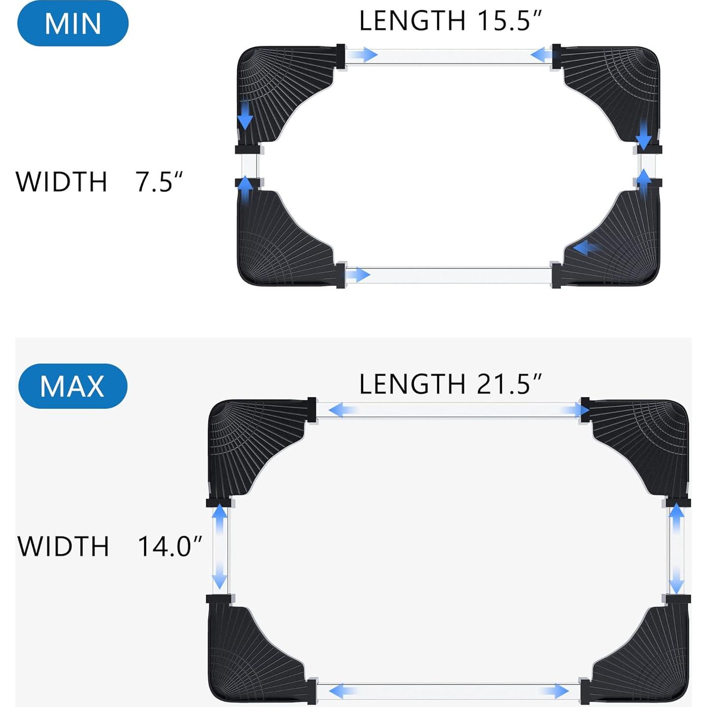 Soporte Ajustable para Torre de Computadora LABOBOLE 40x19 cm