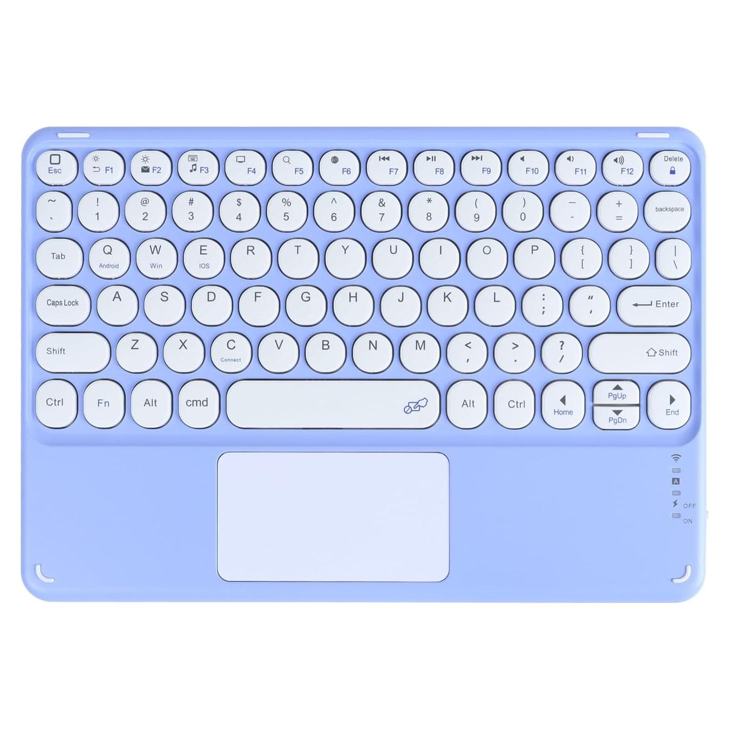 Teclado Inalámbrico Bluetooth 10" con Touchpad 3C Light