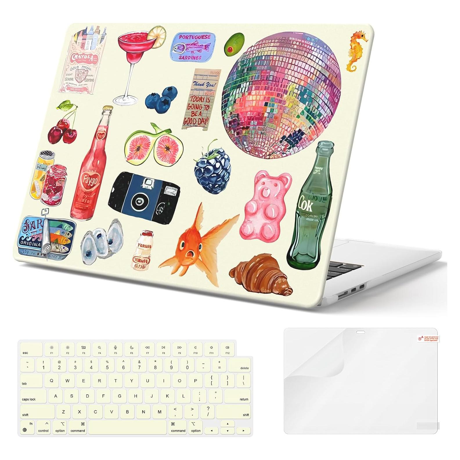 Funda Dura iCasso para MacBook Air 15" 2023-2025 Antirayaduras