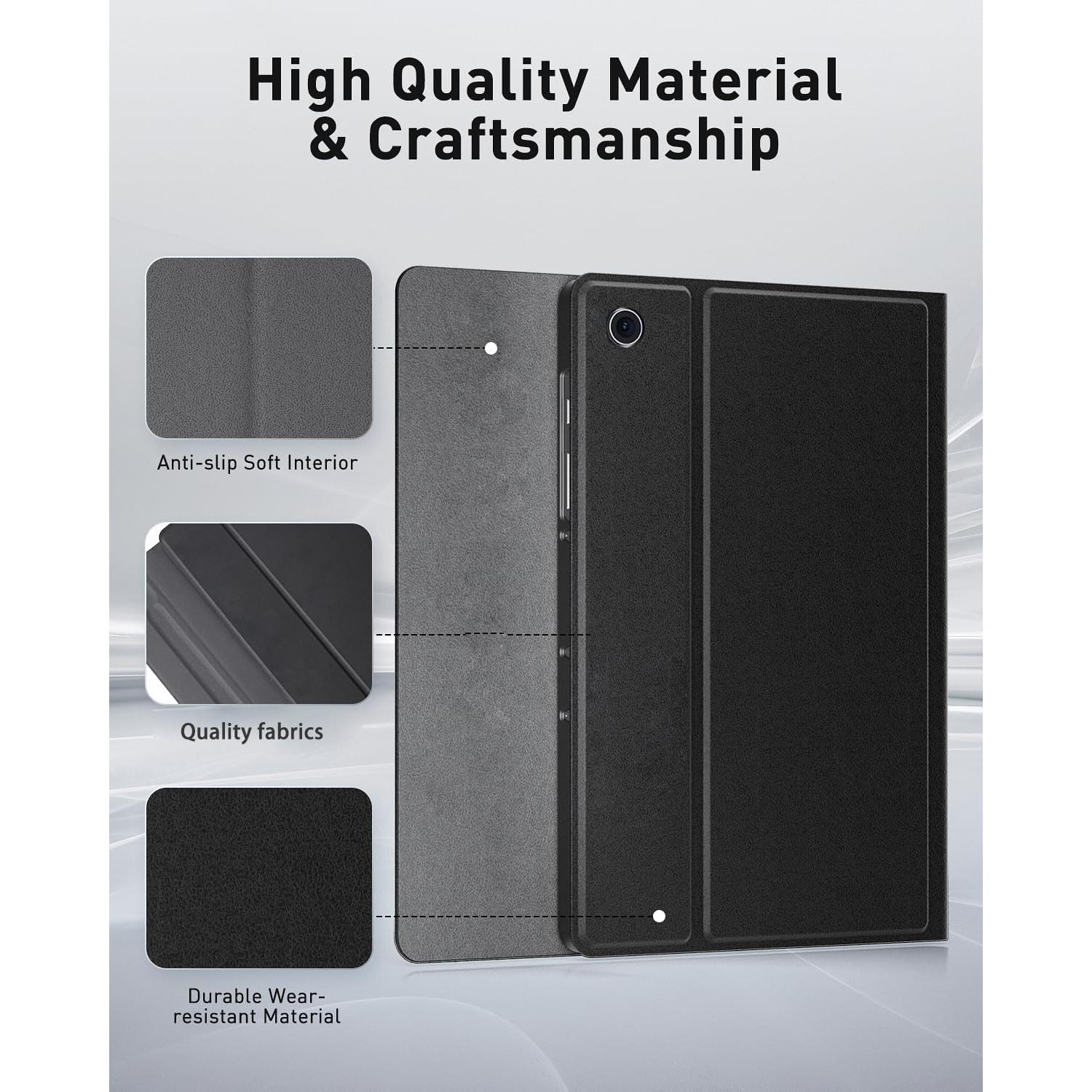 Funda teclado Samsung Galaxy Tab A9 Plus 11" 2023 - Negro