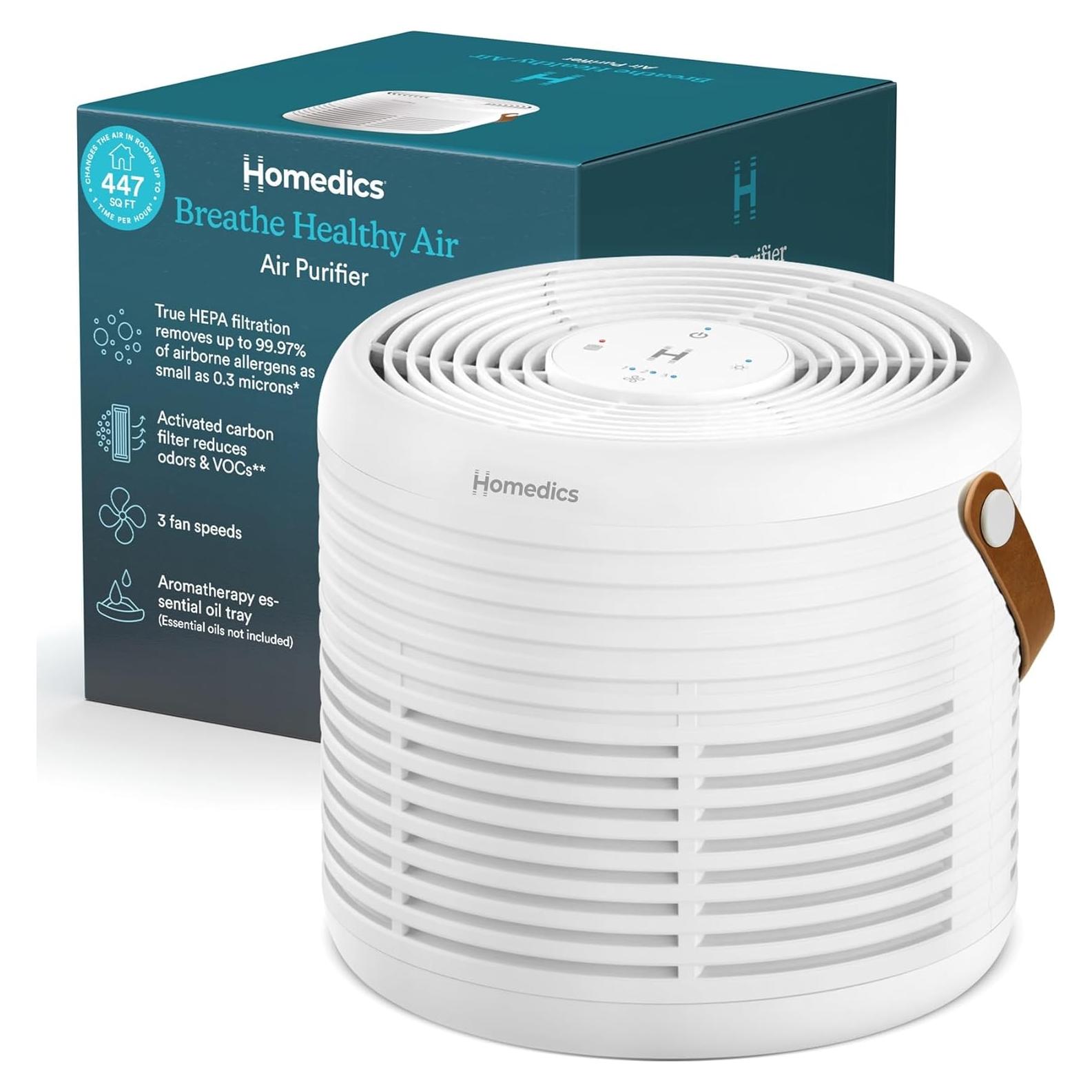 Purificador de Aire HoMedics AP-T63 HEPA para 41.6 m²