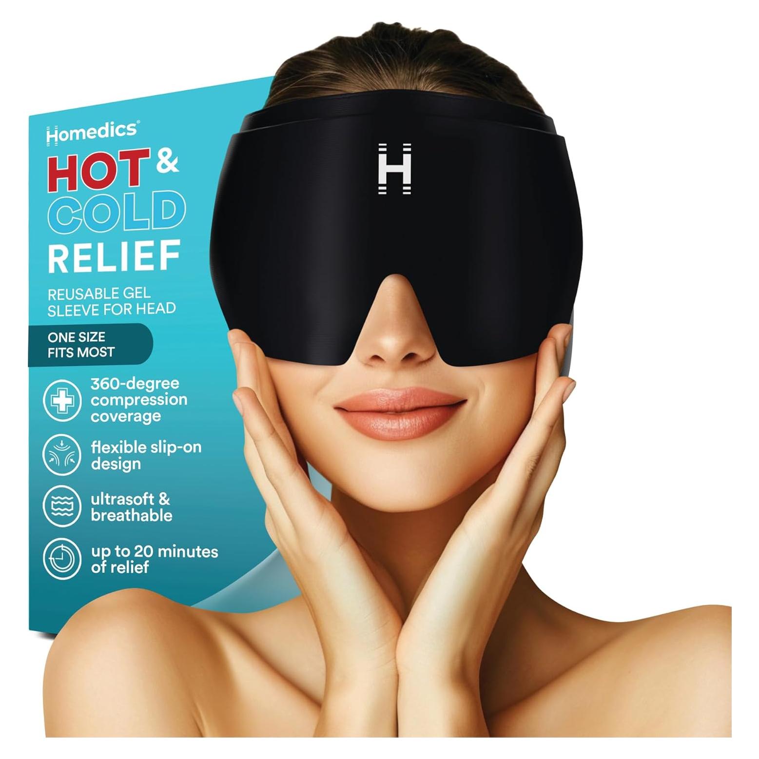 Compresa de Gel Caliente y Frío Homedics SR-GHD800J 22x13cm