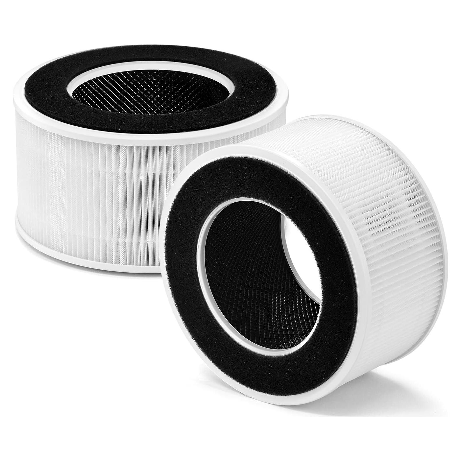 Filtro de Reemplazo HSIAMEN AP-T65FL para Purificador HoMedics, HEPA H13