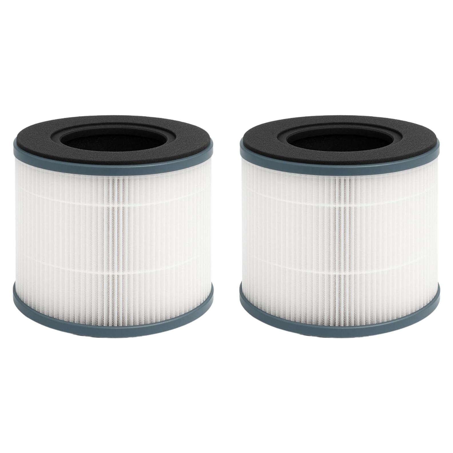 Filtro HEPA Nispira AP-T10 3-En-1 Carbono Activado - 2 Unidades