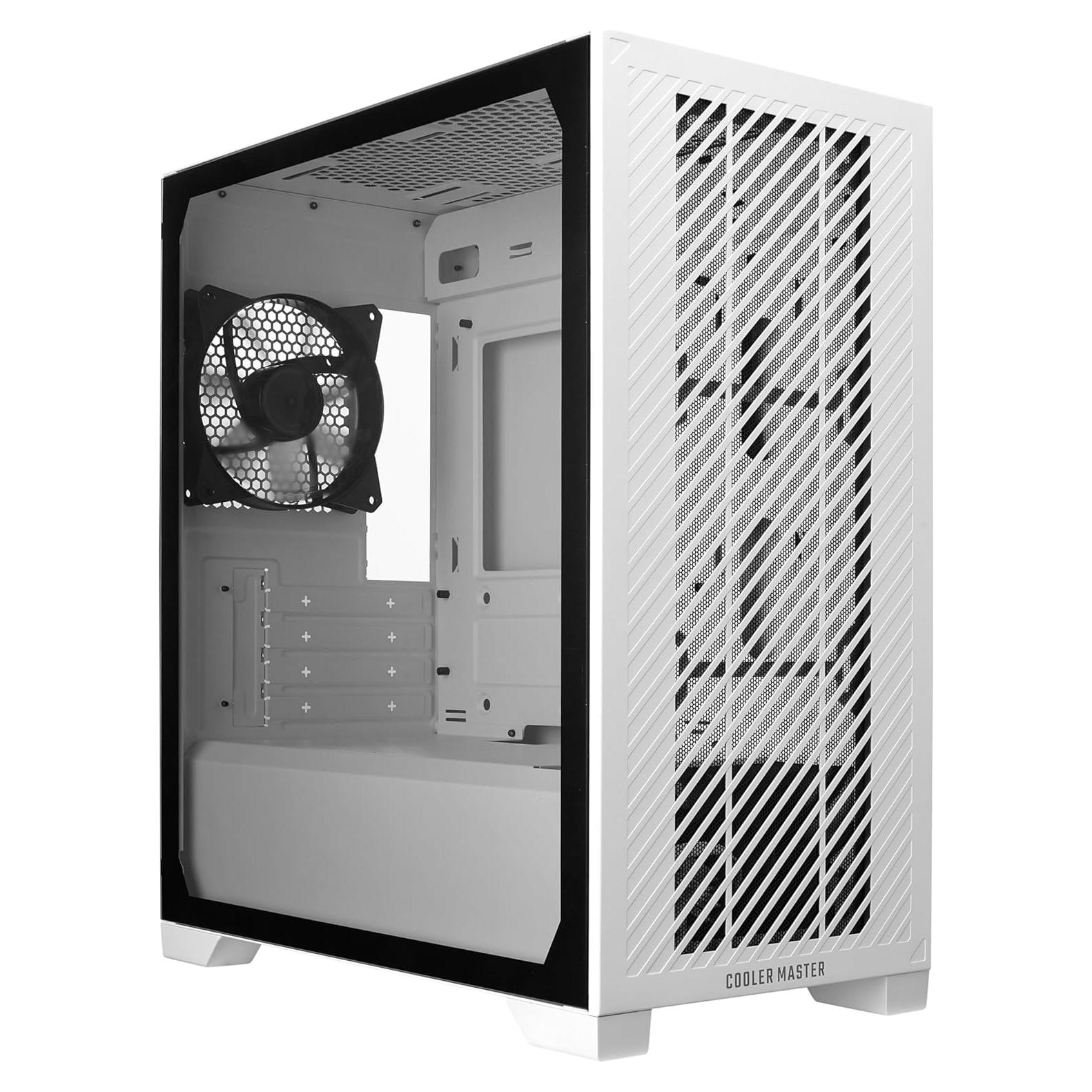 Caja de PC Cooler Master Elite 301 Lite Blanca Micro-ATX