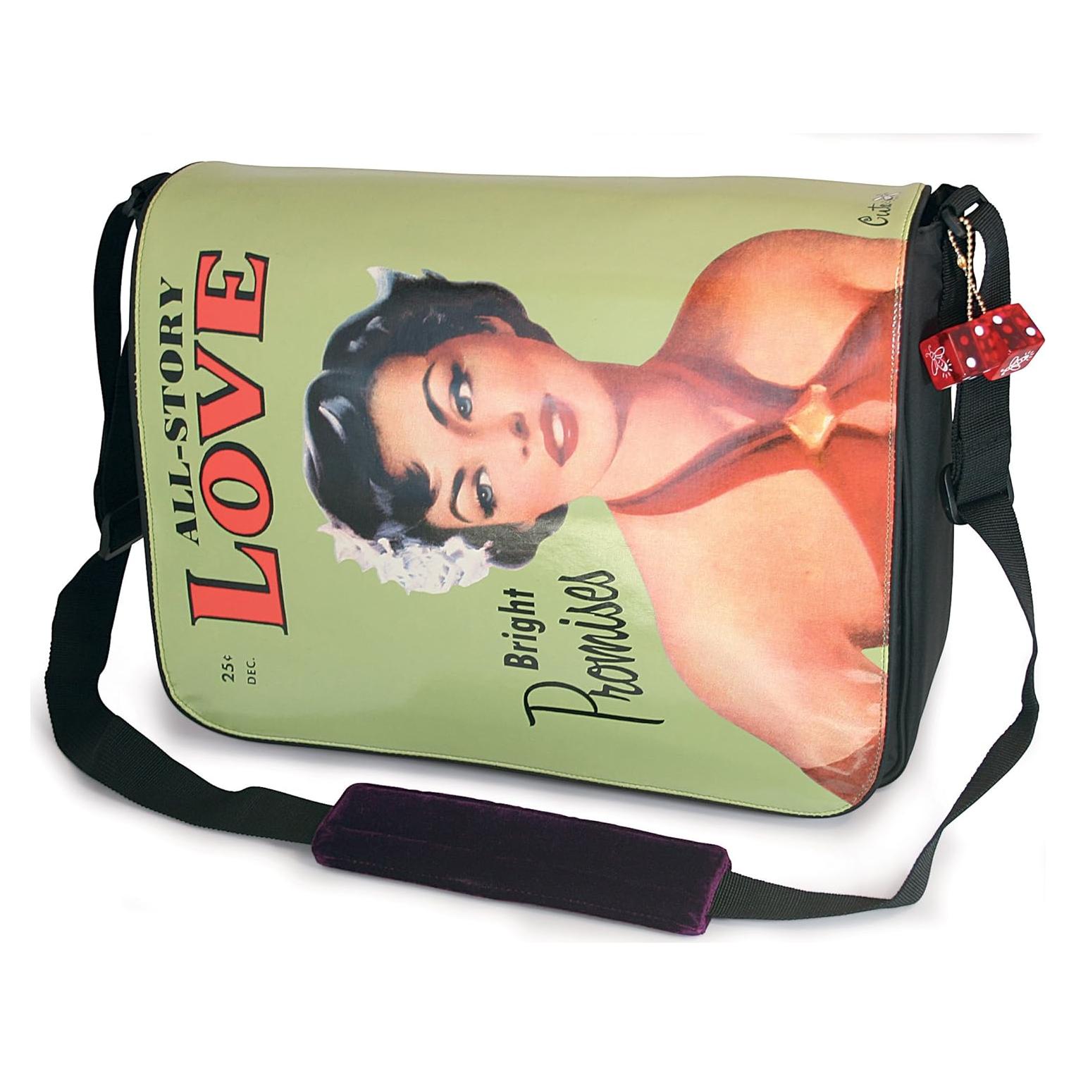 Mochila Messenger Mobile Edge CuteBug 15.4" Verde