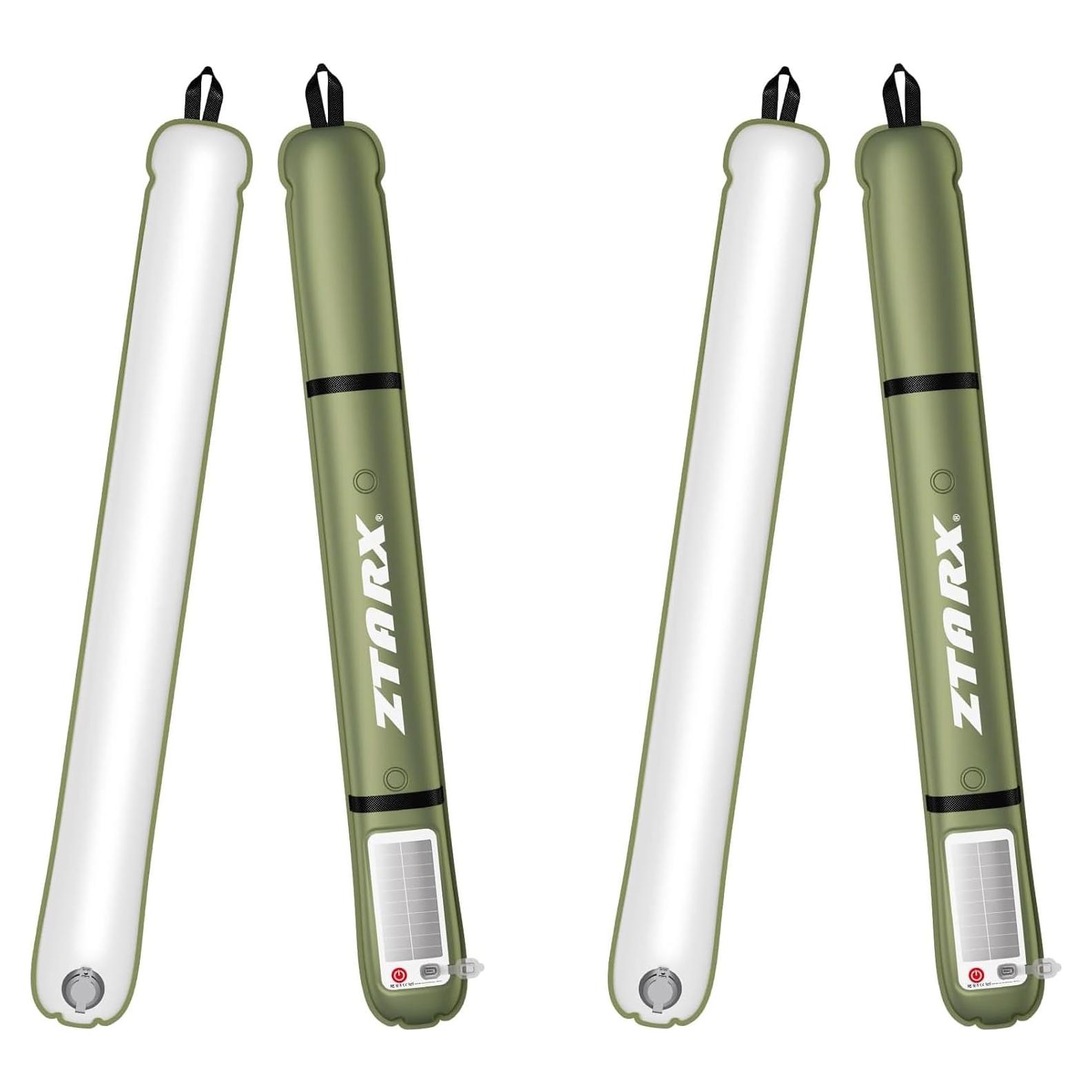 Luz Inflable Camping Solar FELICON TubeS20 2000mAh IP66 2 PCS