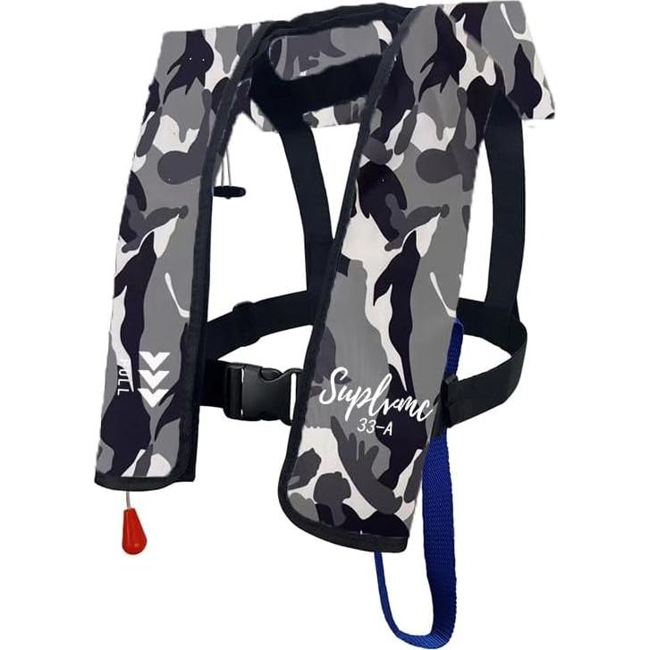 Chaleco Salvavidas Inflable Automático Suplvmc MC901-150A-LMC 150N