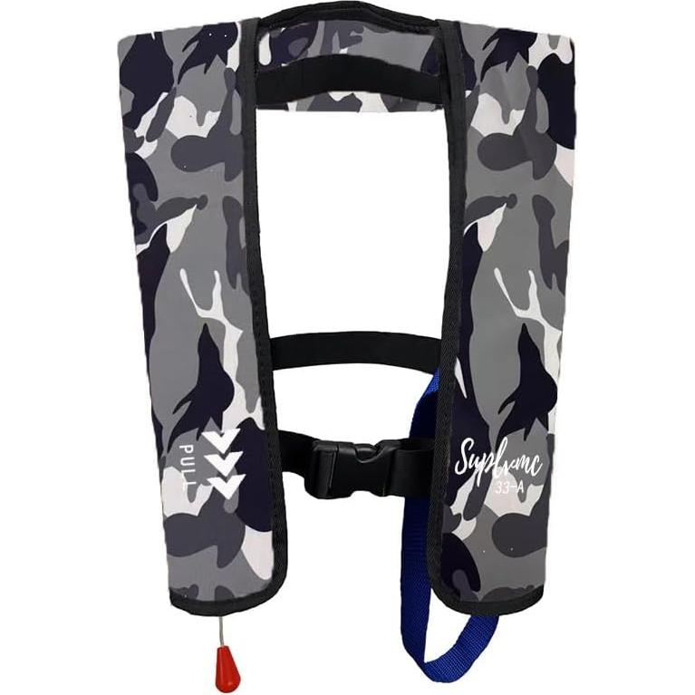 Chaleco Salvavidas Inflable Automático Suplvmc MC901-150A-LMC 150N