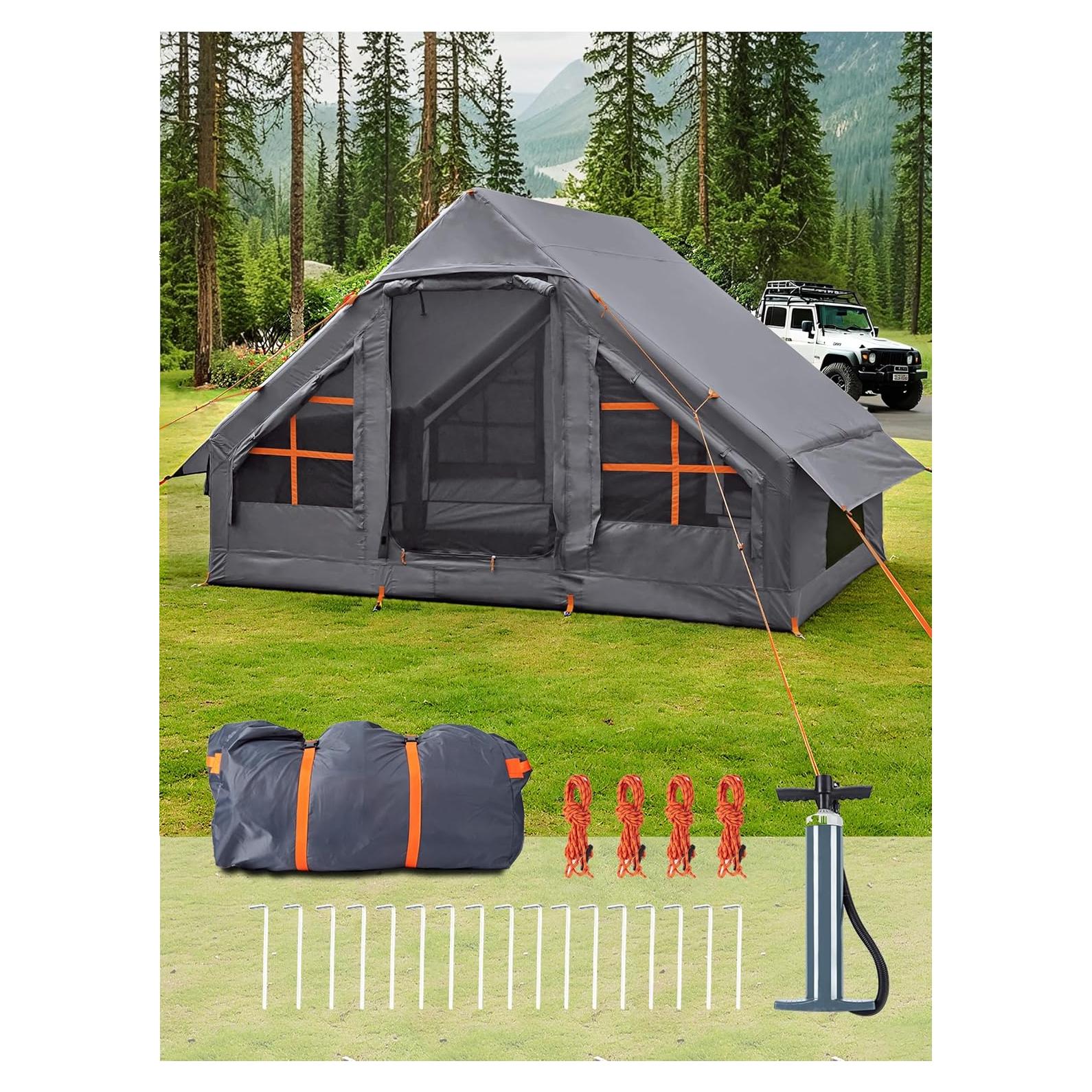 Tienda Inflable SANHOVO 6 Personas 2.99m x 2.18m Impermeable