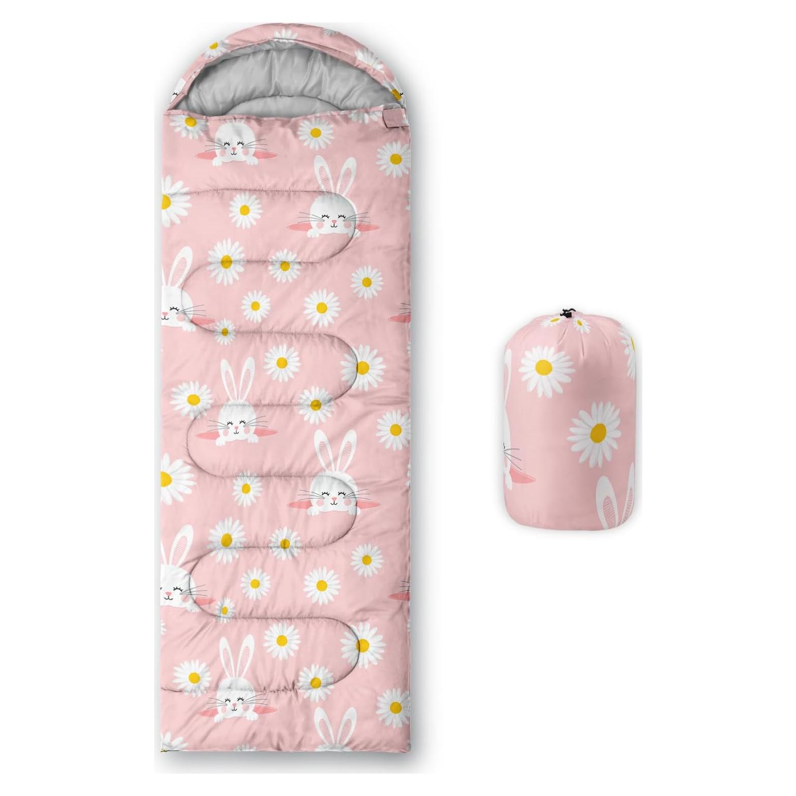 Saco de dormir AILONEN Bunny5 para 1 persona, 3 estaciones, 79x229 cm