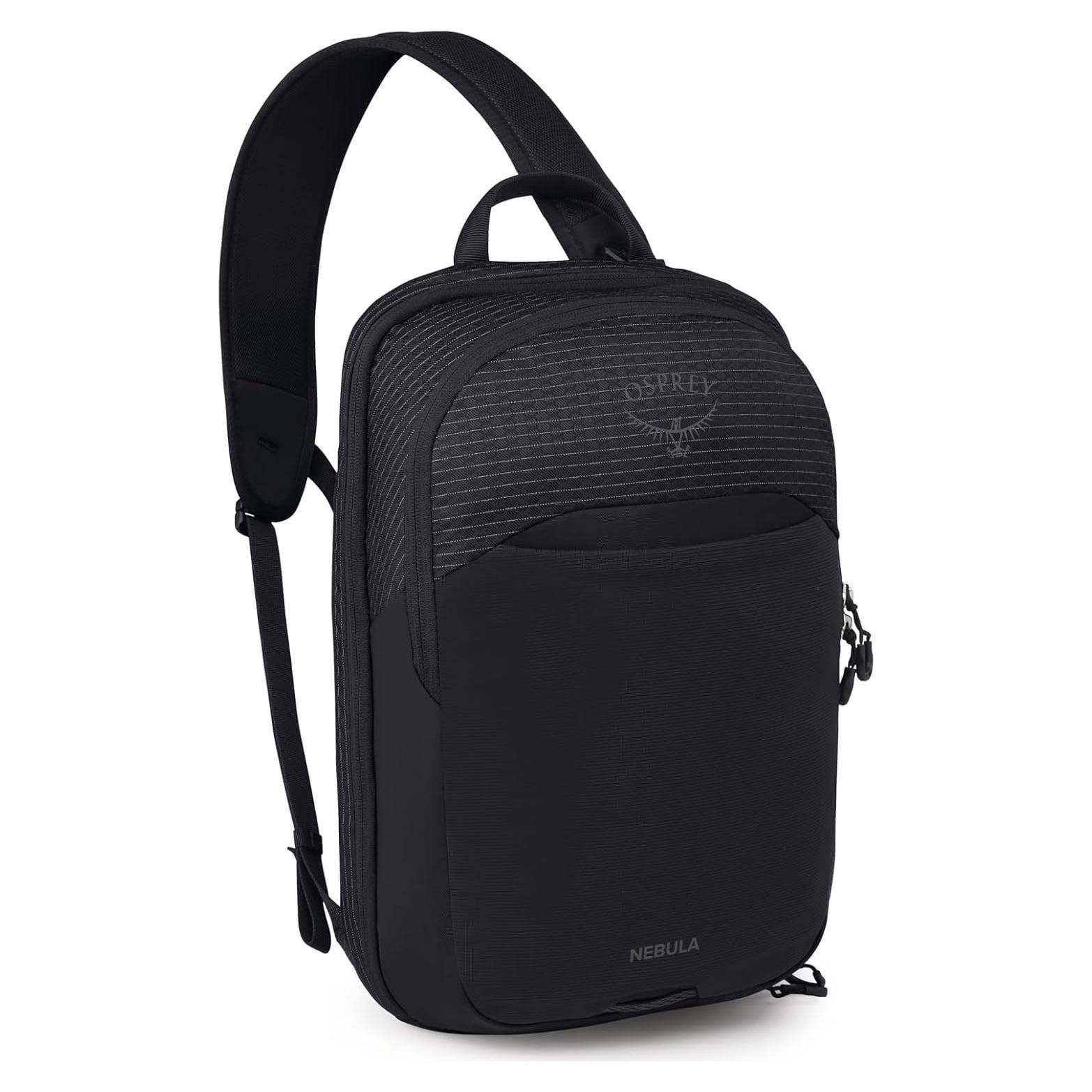Bolsa de Hombro Osprey Nebula Negra 14" Laptop