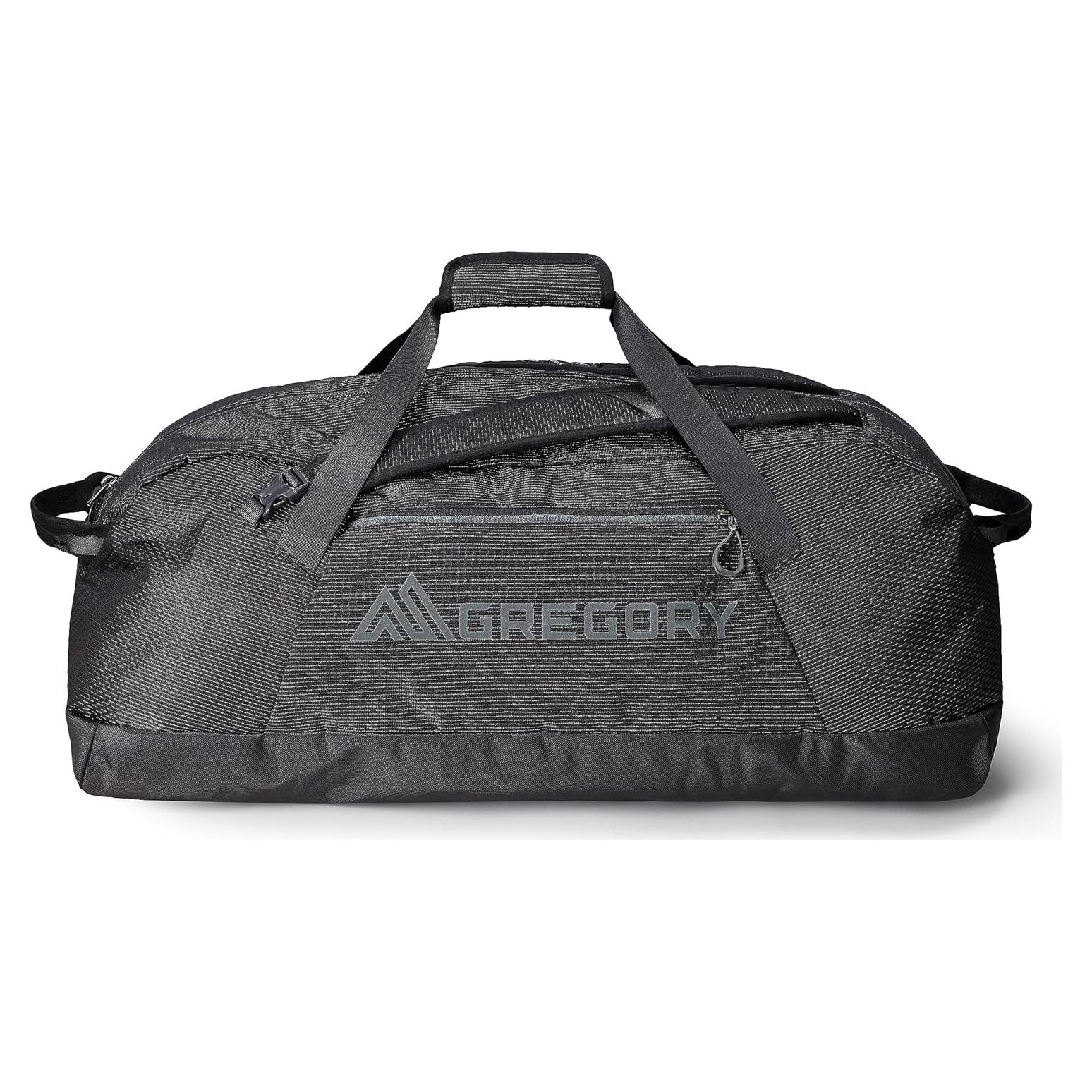 Bolsa de viaje Gregory Supply 90L plegable repelente agua negra