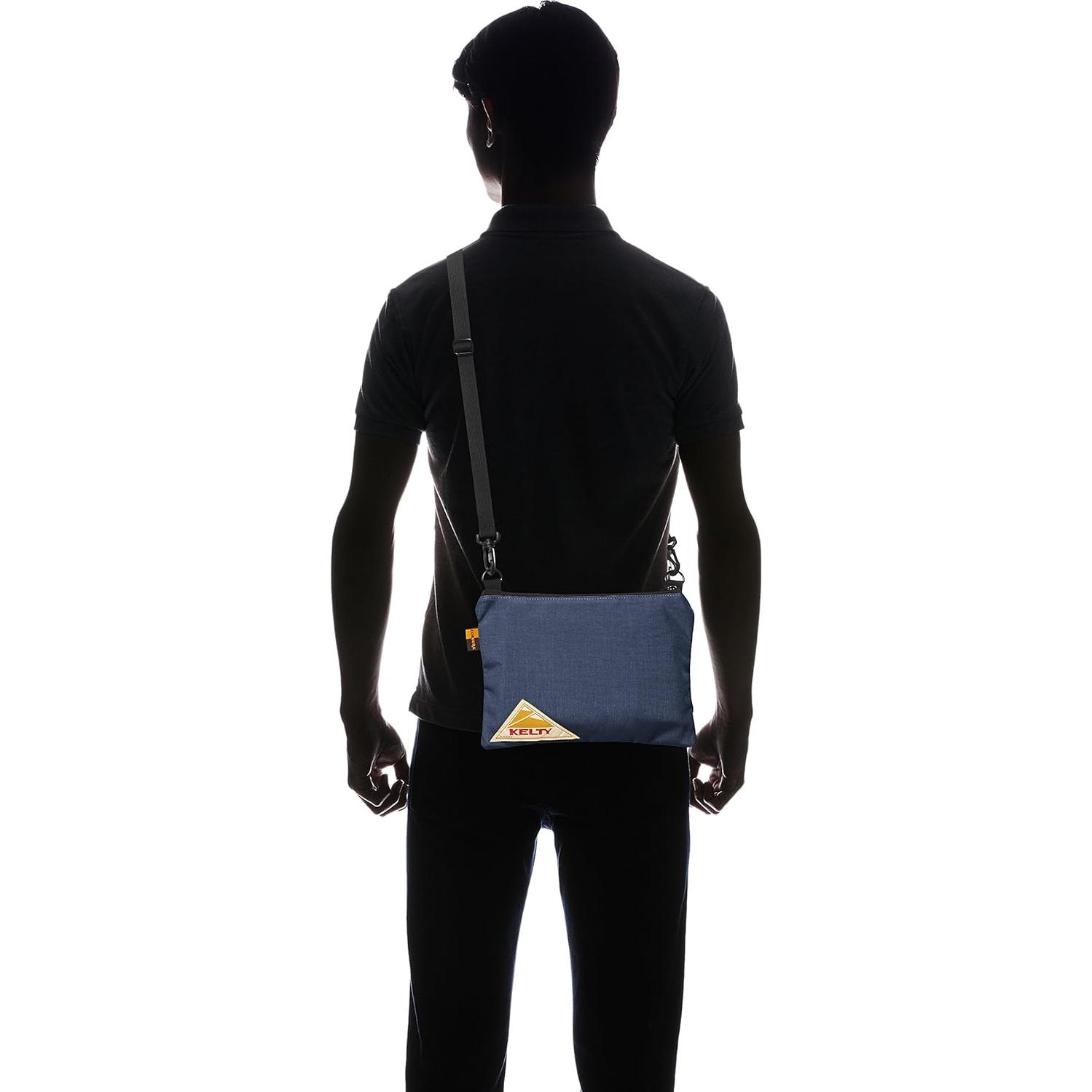 Bolso de Hombro KELTY 2592144 Vintage Marino 18x26 cm