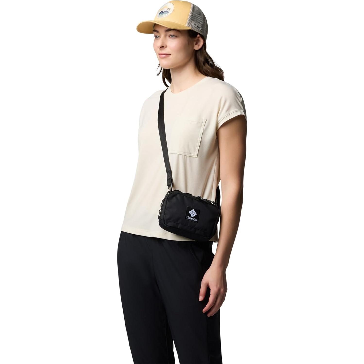 Mochila Unisex Columbia 212152 Negra con Correa Ajustable