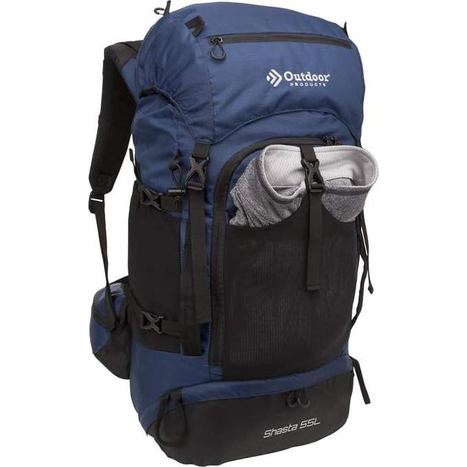 Mochila de Senderismo Outdoor Products Shasta 55L Azul