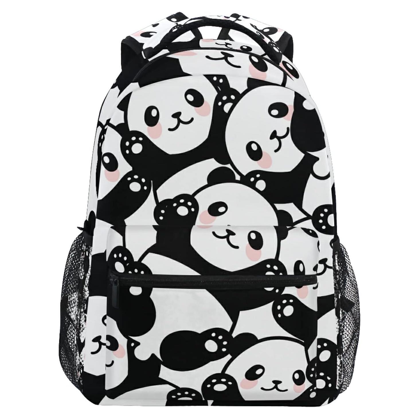 Mochila Escolar ALAZA Panda para Niñas 40.5x29x17.5cm