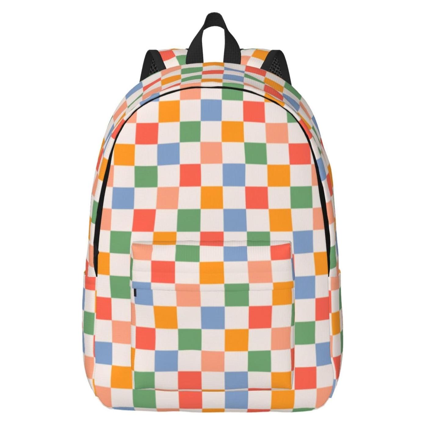 Mochila Lona Retro Vintage 15" GVGOAGL para Niños y Adultos