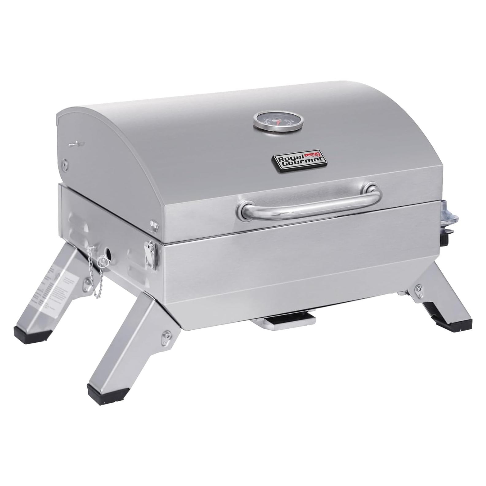 Parrilla Portátil de Gas Royal Gourmet GT1001, Acero Inoxidable