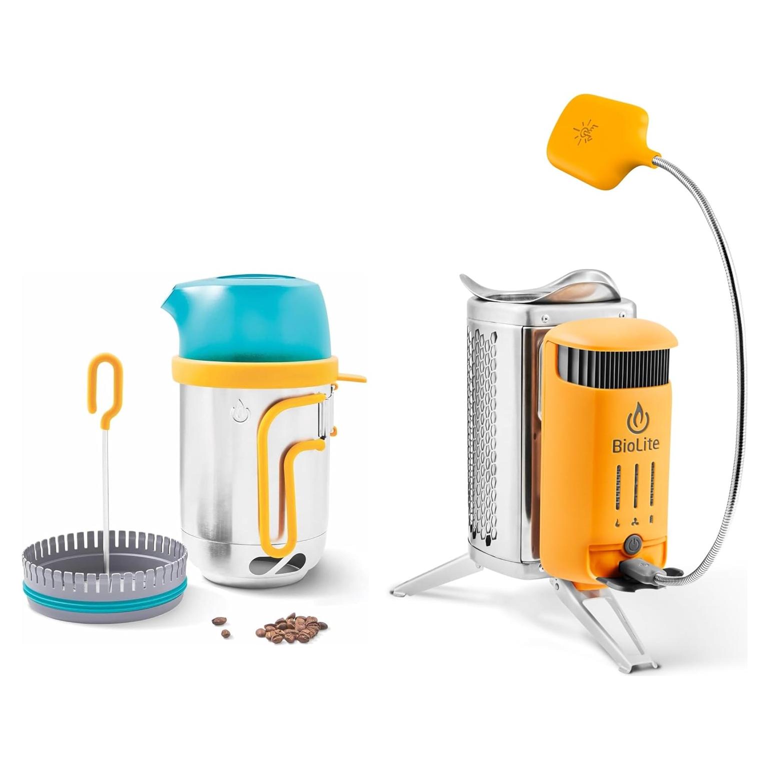 Estufa de Camping BioLite CampStove 2+ con KettlePot