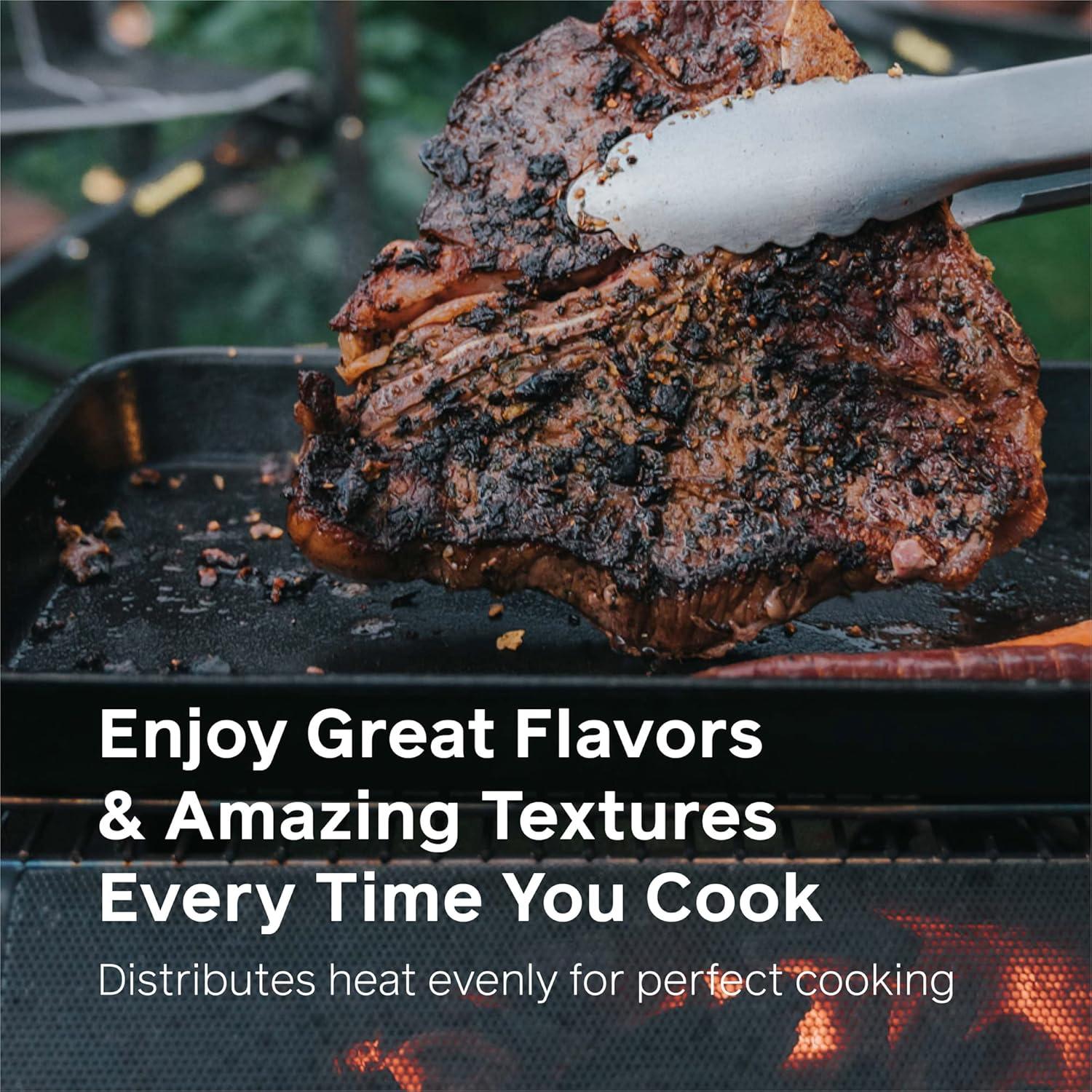 Plancha de Hierro Fundido BioLite FirePit+ 838.9 cm² Antiadherente