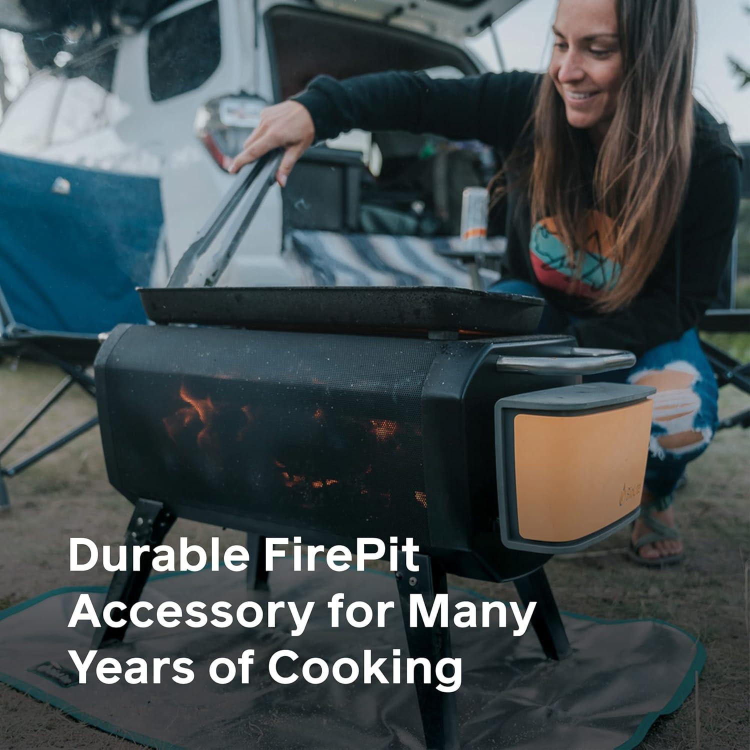 Plancha de Hierro Fundido BioLite FirePit+ 838.9 cm² Antiadherente