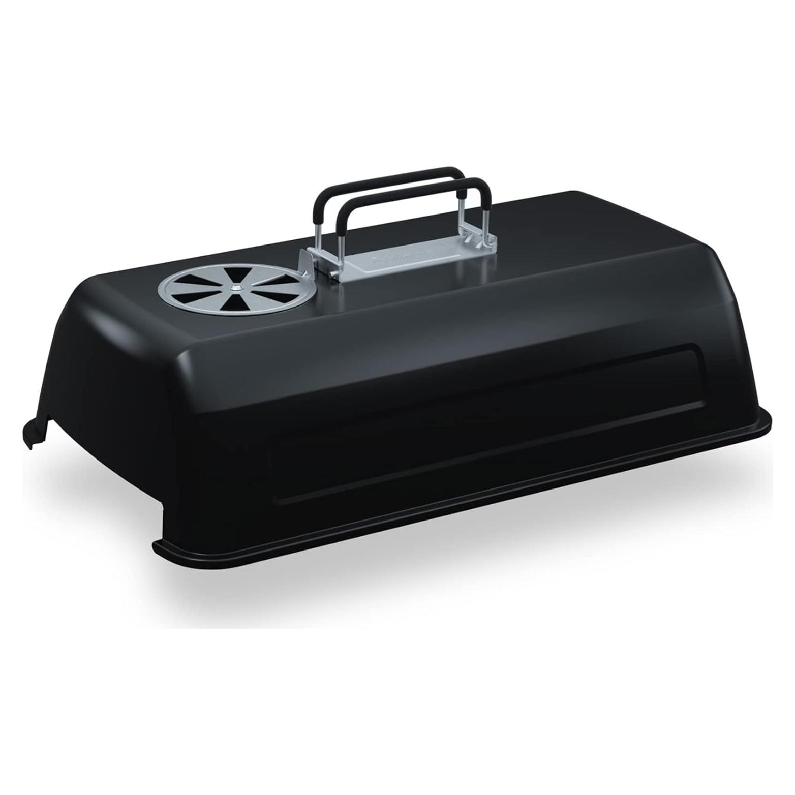 Enamel Coated Grill Cover Lid for FirePit, Works with Charcoal and Firewood Cooking