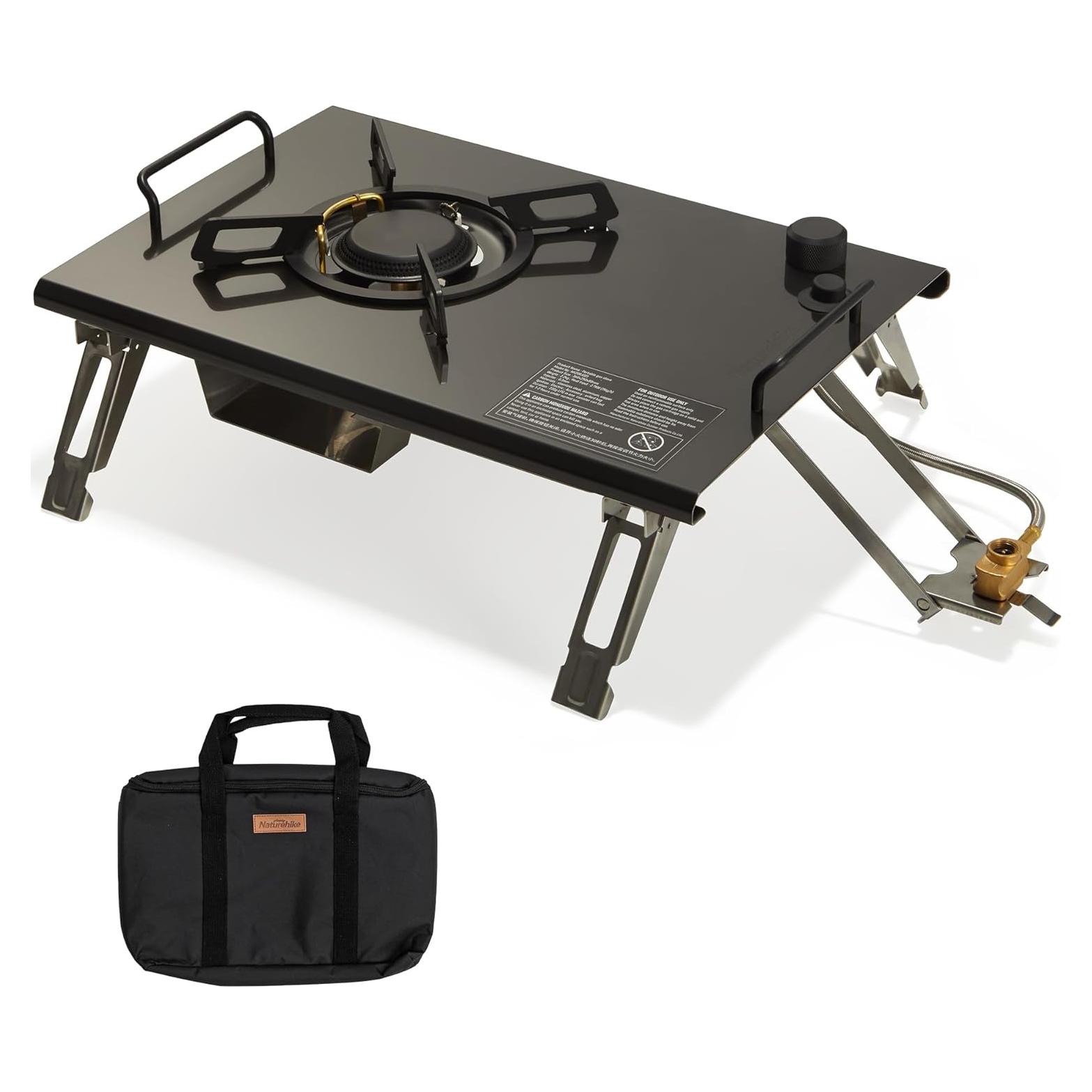 Estufa de Gas Camping Naturehike IGT Plegable 4000W