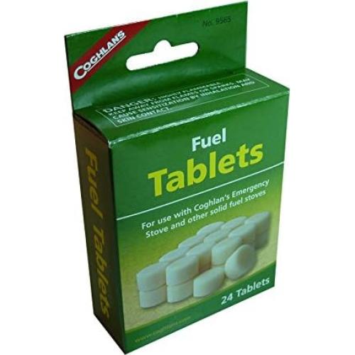 Tabletas de Combustible Sólido Coghlan's 144 Unidades