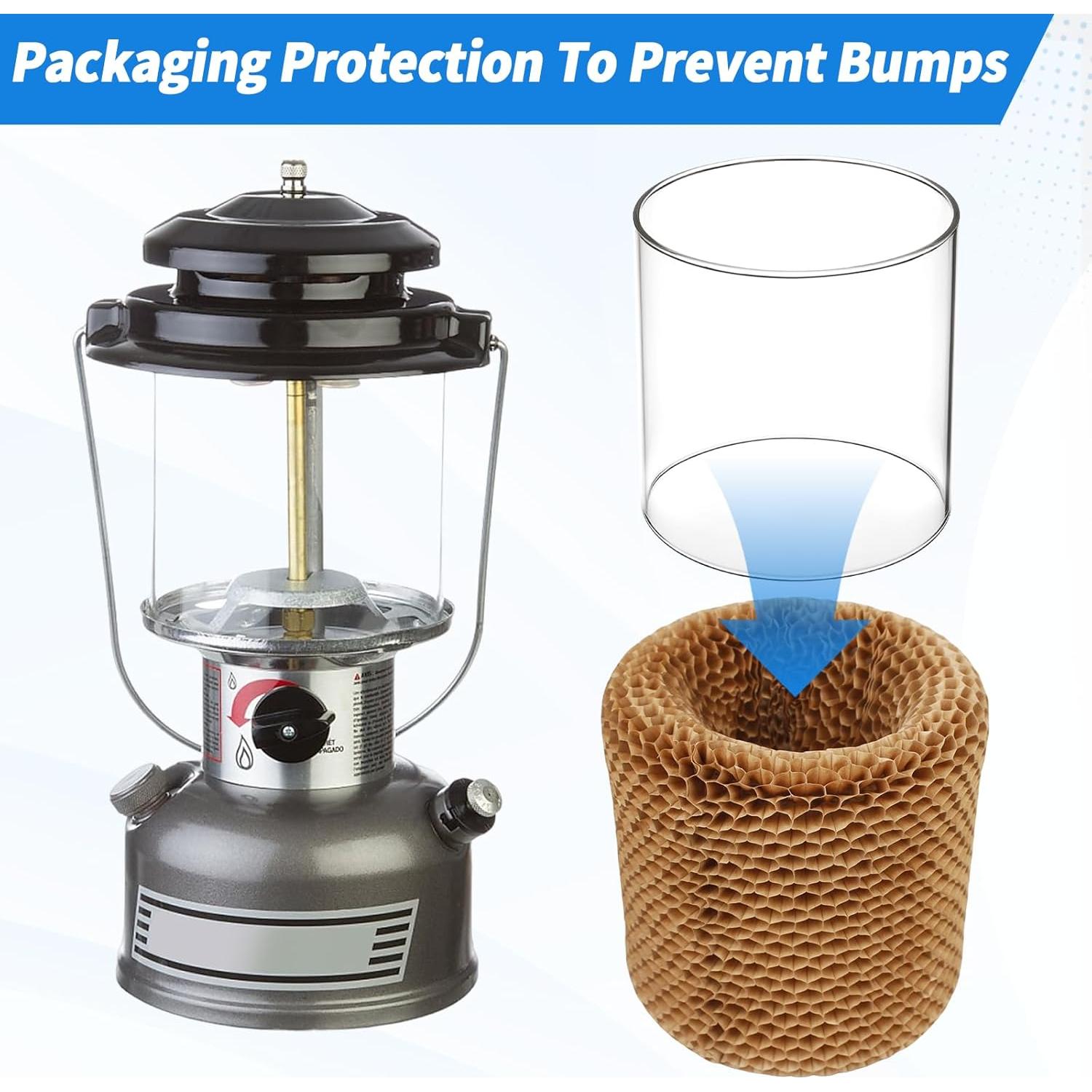 Globo de Vidrio para Linterna LVACODV 10.5cm Compatible Coleman