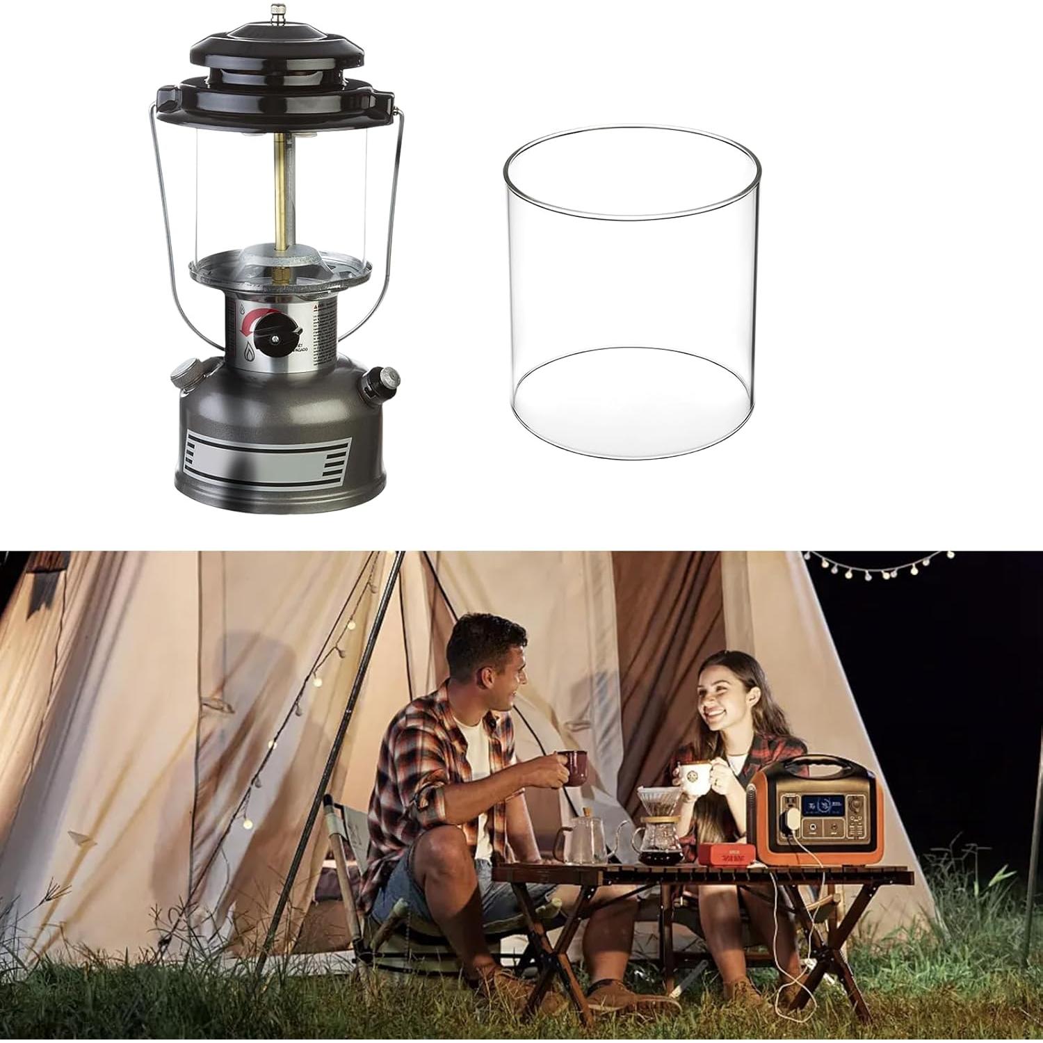 Globo de Vidrio para Linterna LVACODV 10.5cm Compatible Coleman