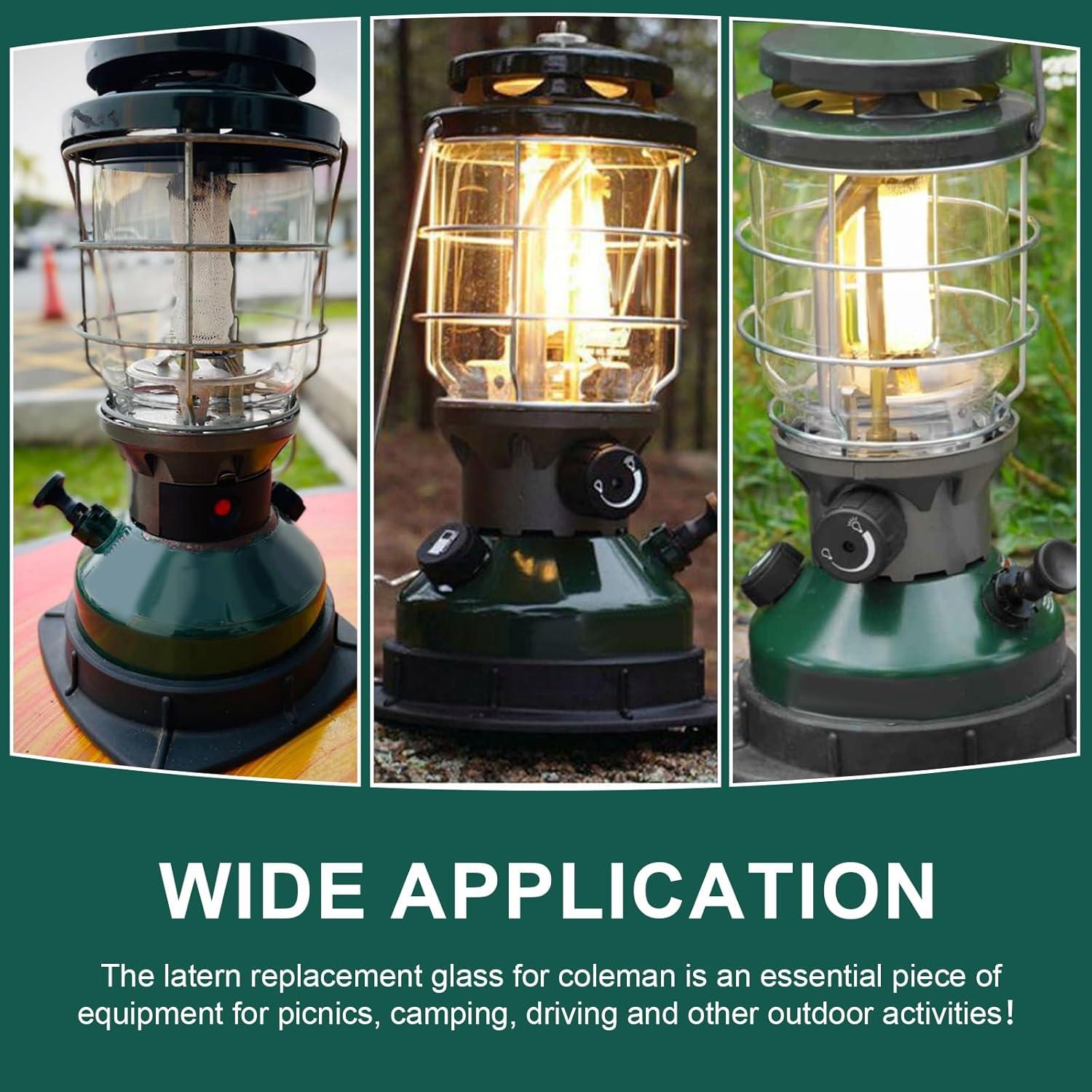 Reemplazo Globo Linterna Coleman Magluv 9.84cm Vidrio