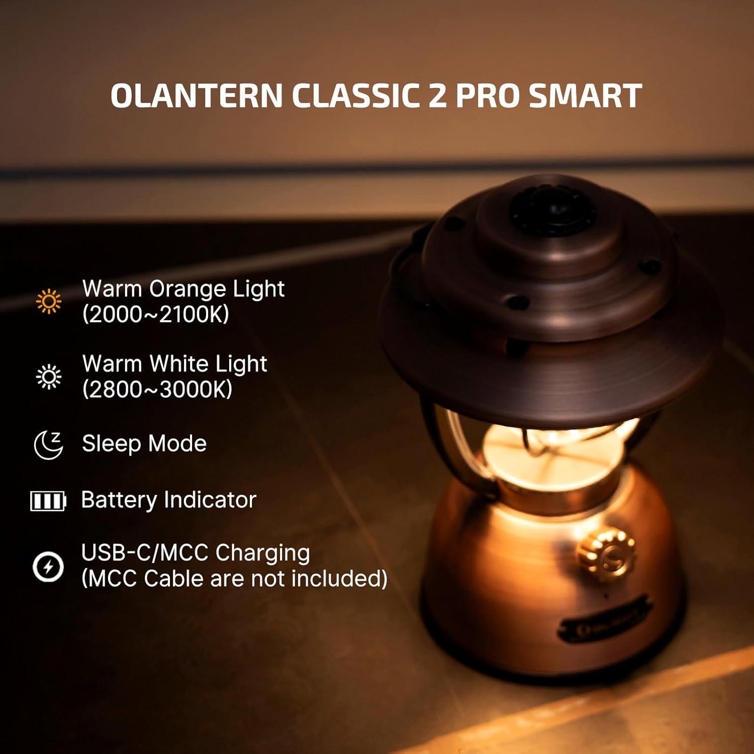 Linterna de Camping OLIGHT Olantern Classic 2 Pro 300 Lúmenes