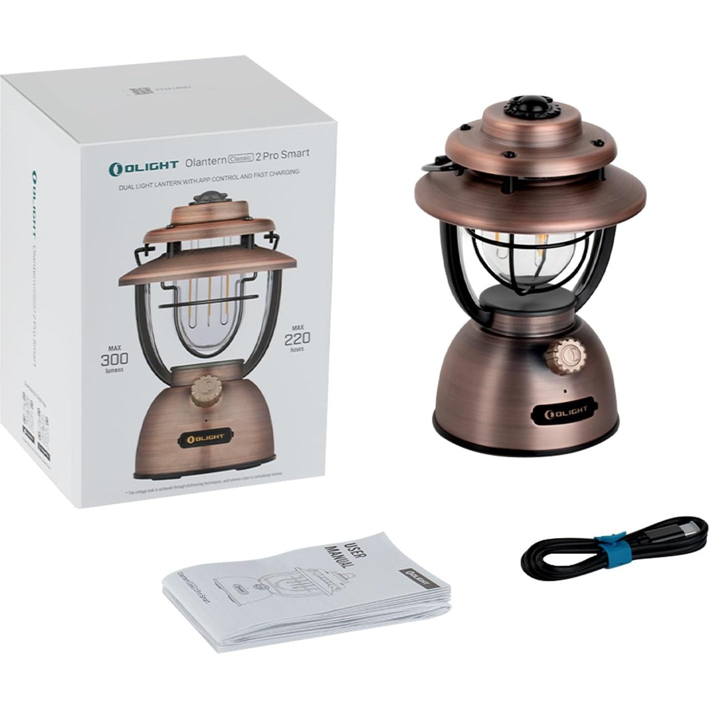 Linterna de Camping OLIGHT Olantern Classic 2 Pro 300 Lúmenes