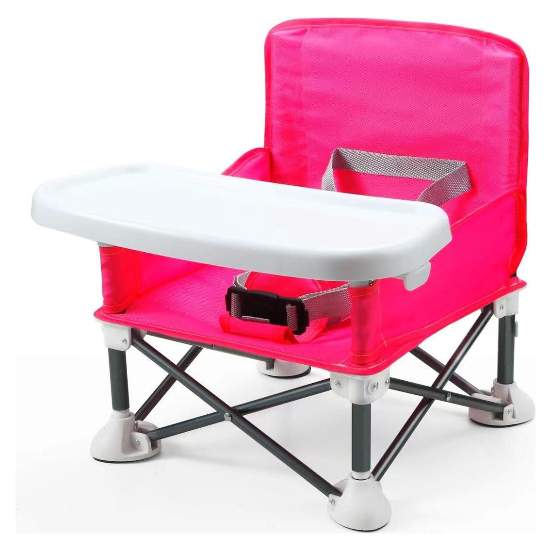 Silla Elevadora Plegable PandaEar Rosa para Bebés 1.01 kg