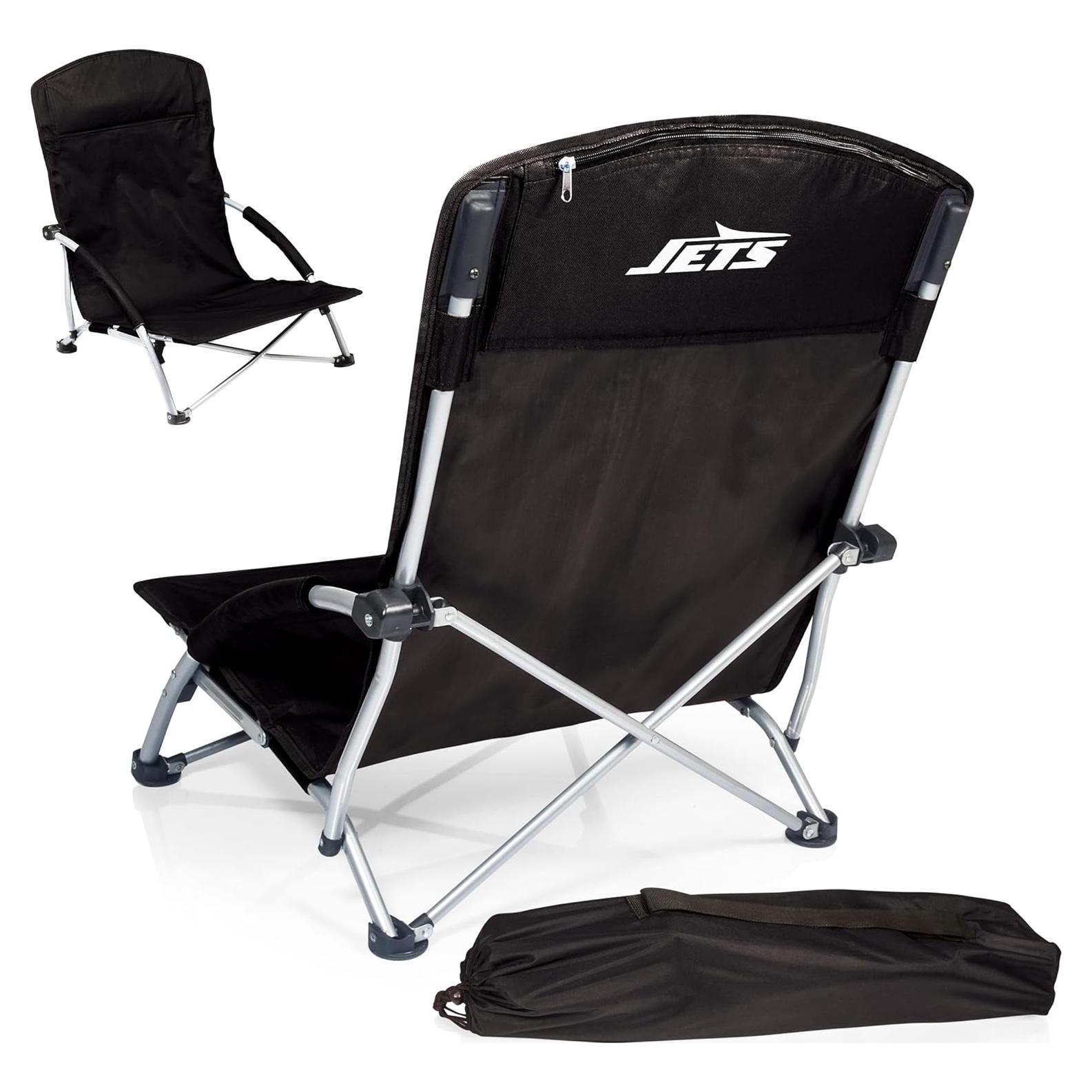Silla de Playa Tranquilidad NFL Picnic Time - Plegable y Acolchada