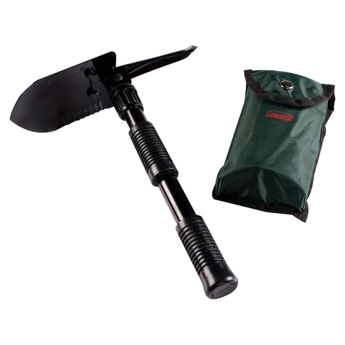 Pala Plegable Coleman 41.28 cm con Pica y Funda de Transporte