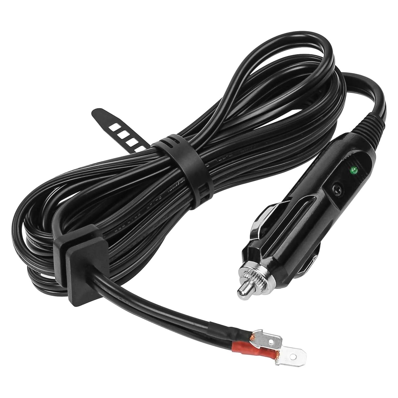Cable de Alimentación 8 pies para Enfriador Coleman Pokin 12V/24V