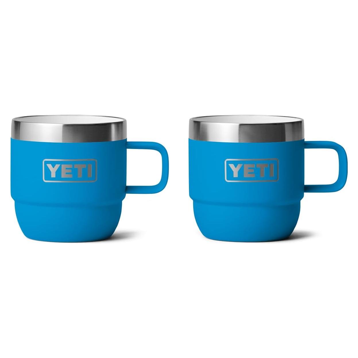 Taza Apilable YETI 6 oz Acero Inoxidable Aislada al Vacío - 2 Piezas