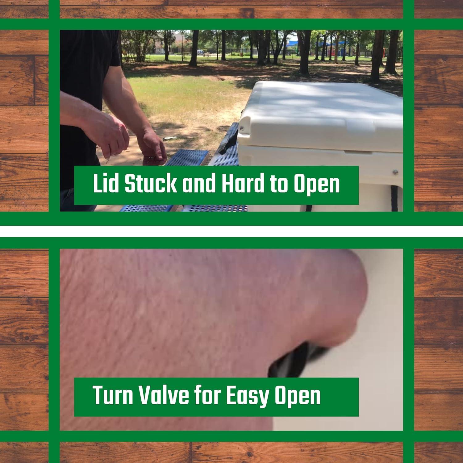 Tapón de Drenaje 3-en-1 Cooler Gear para Enfriadores