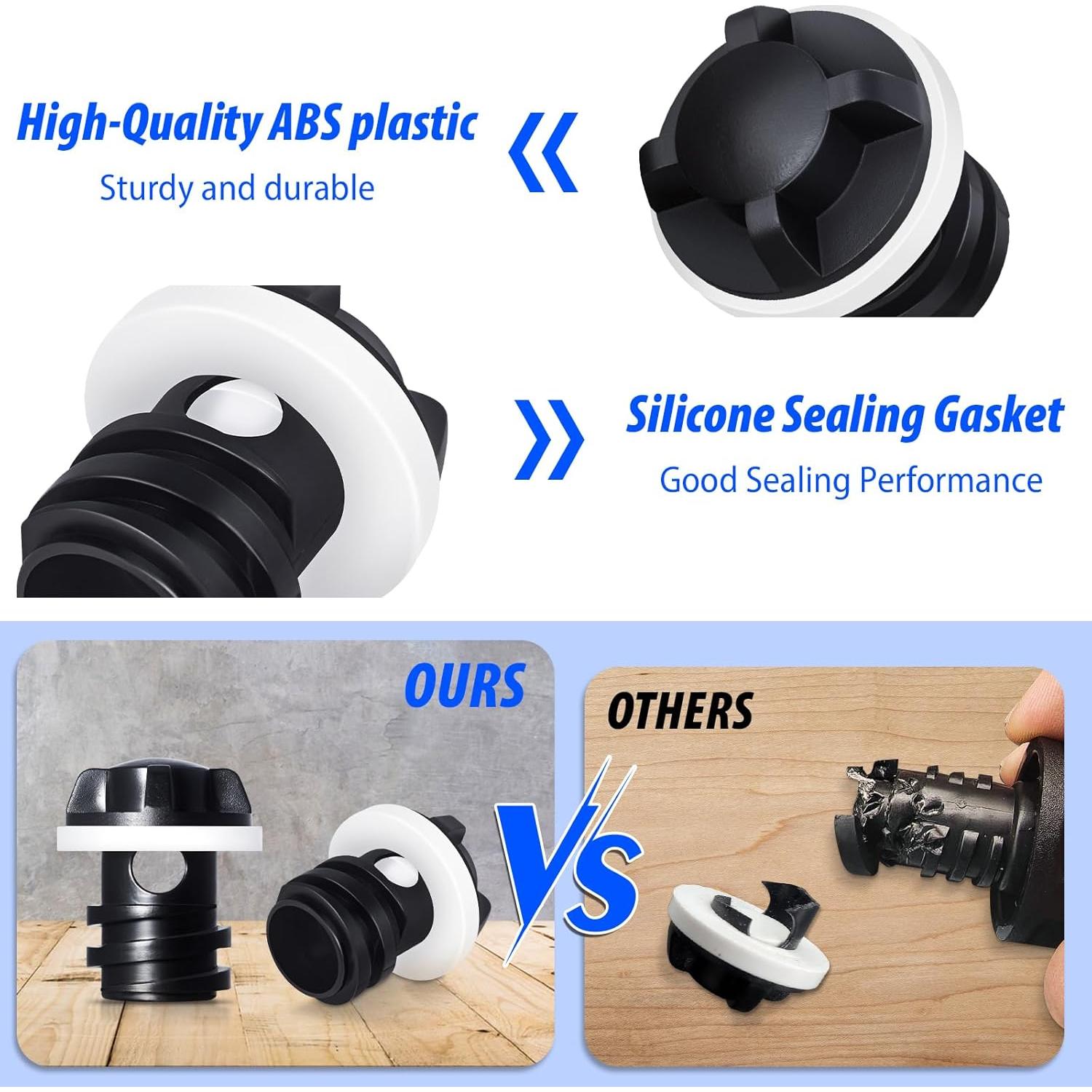 Tapón de Drenaje YETI para Cooler - Paquete de 2 Accesorios