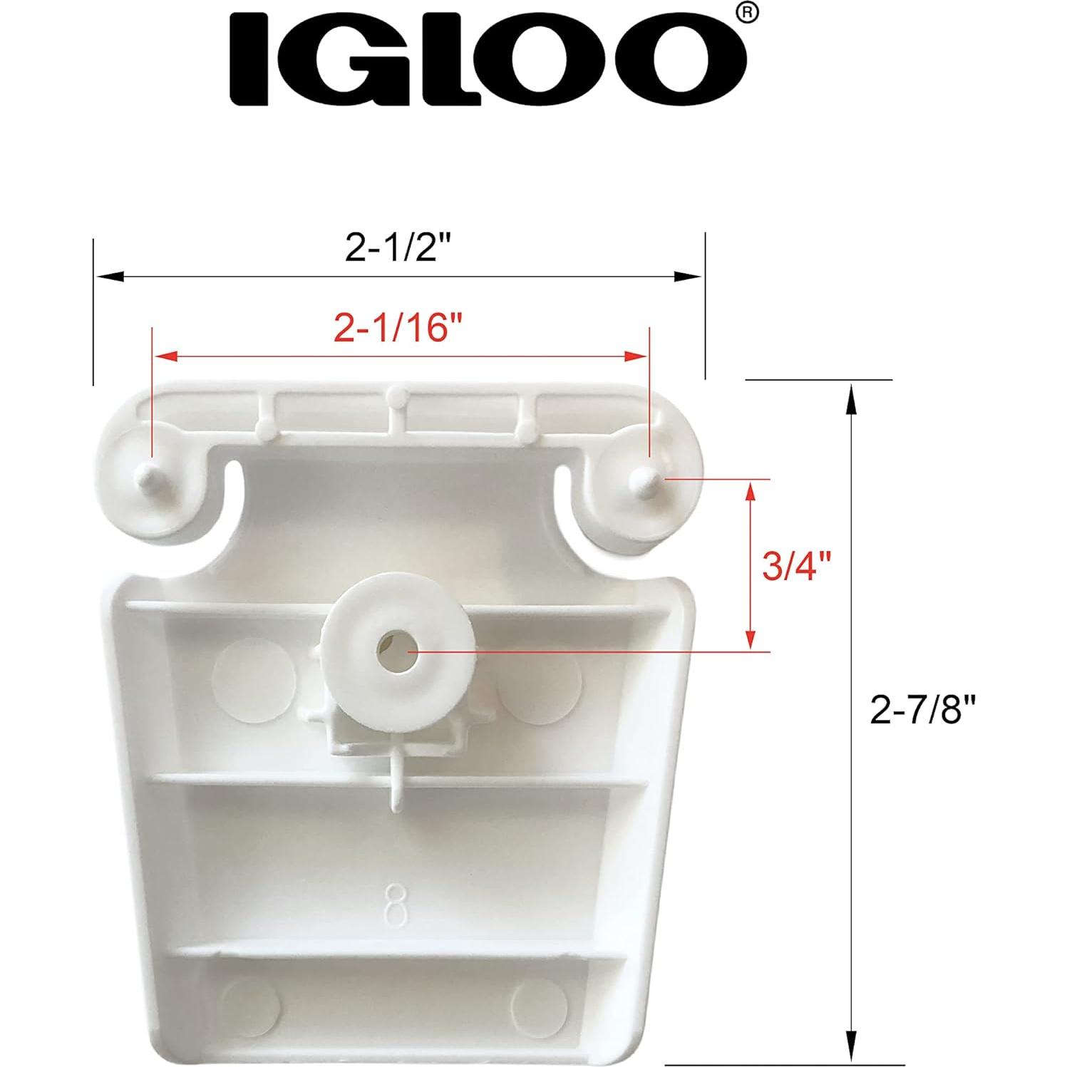 Cierre de Plástico Universal Igloo LATCH WHT 50-165QT