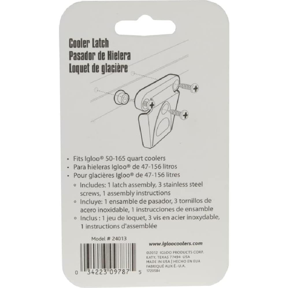 Cierre de Plástico Universal Igloo LATCH WHT 50-165QT