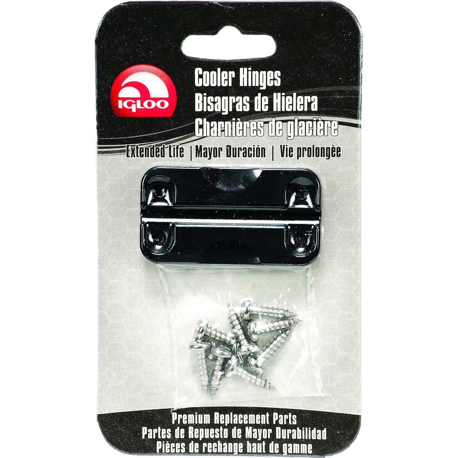 Bisagras para enfriadores Igloo Latch - 1 par con tornillos