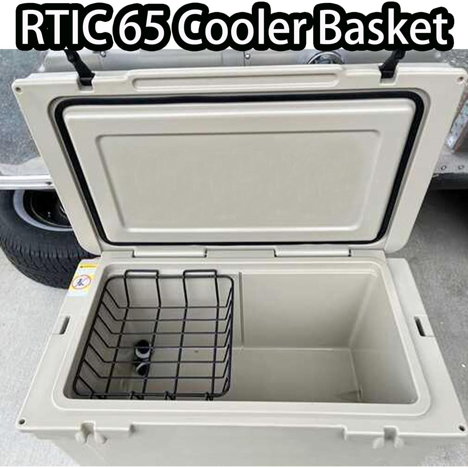 Cesta de Enfriador CORRBPEN 65 cm, Acero Aleado, Negro