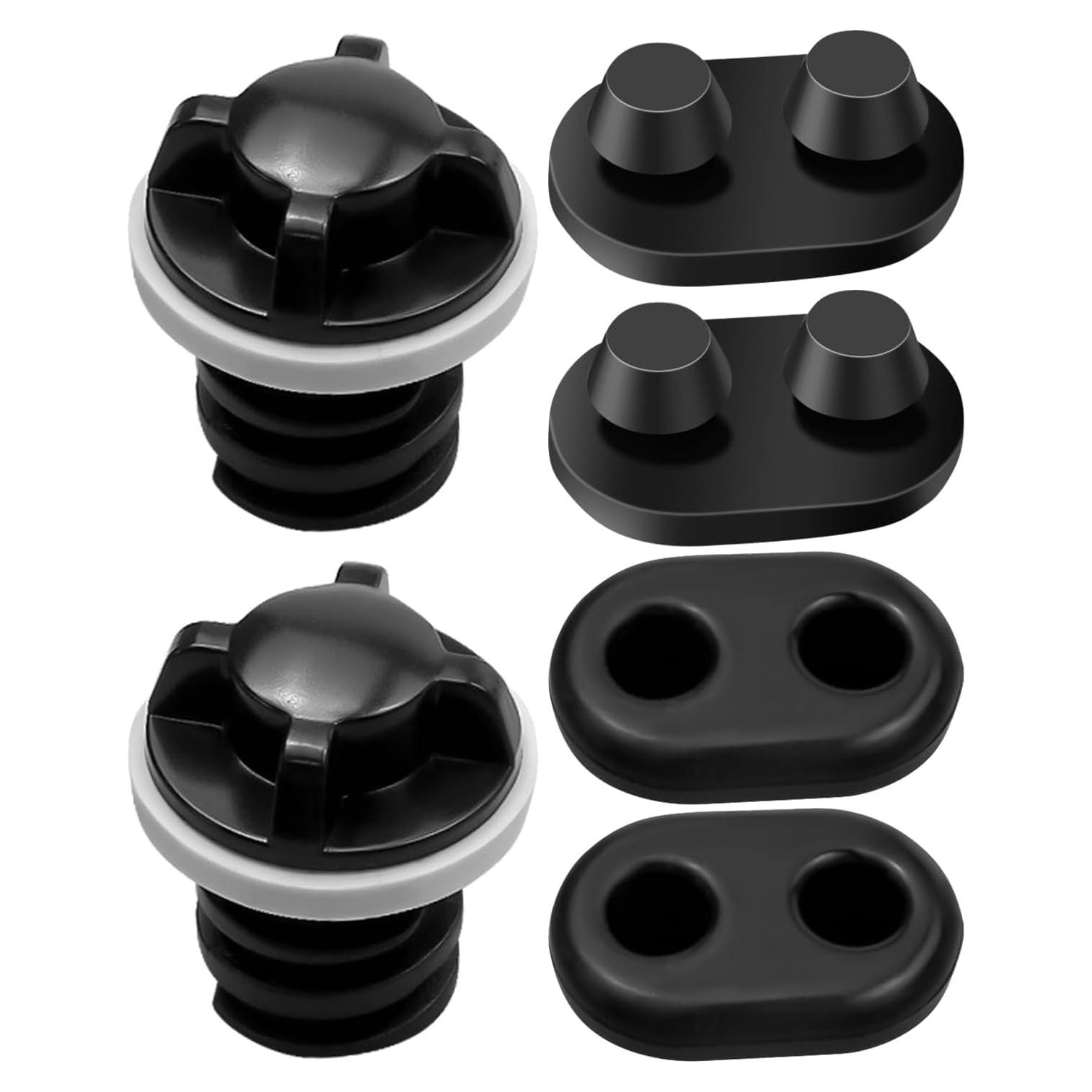 2 Tapones de Drenaje y 4 Pies para Cooler MQLPXI Compatibles