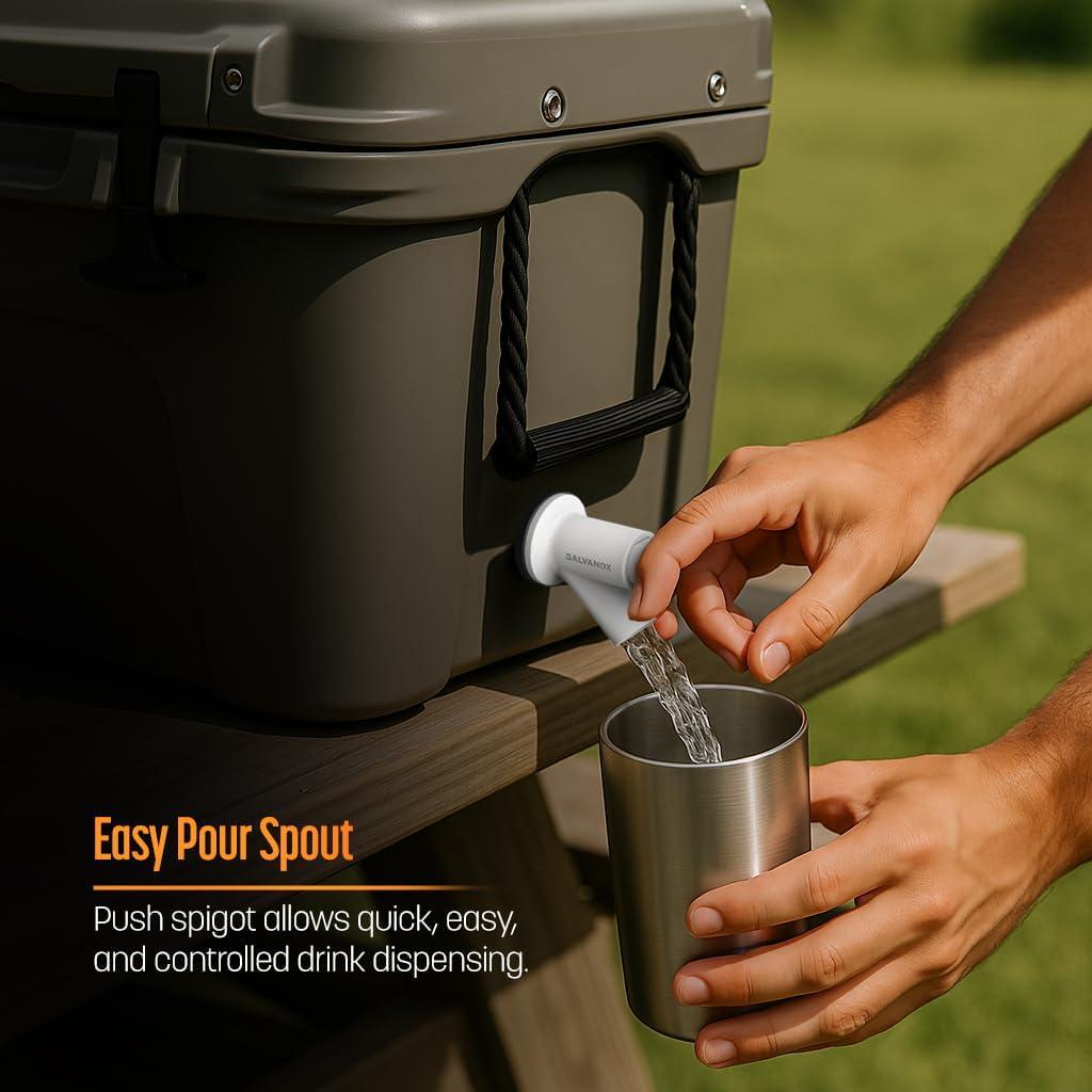 Juego de Tapón de Drenaje y Grifo Galvanox para Yeti Tundra