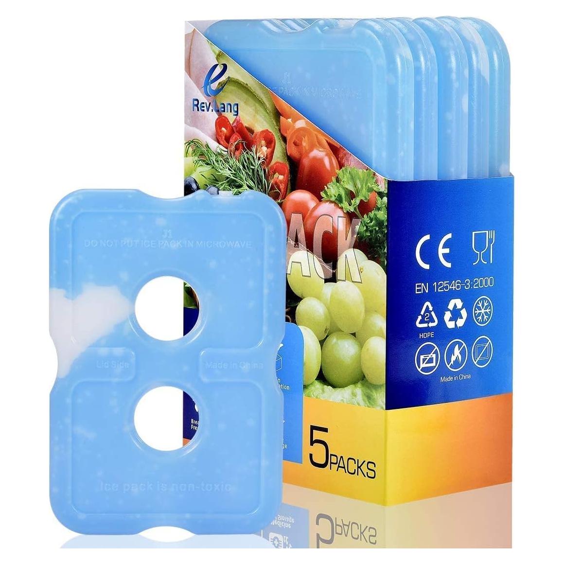 Paquete de Hielo Reutilizable Rev. Lang - 5 Piezas 200g