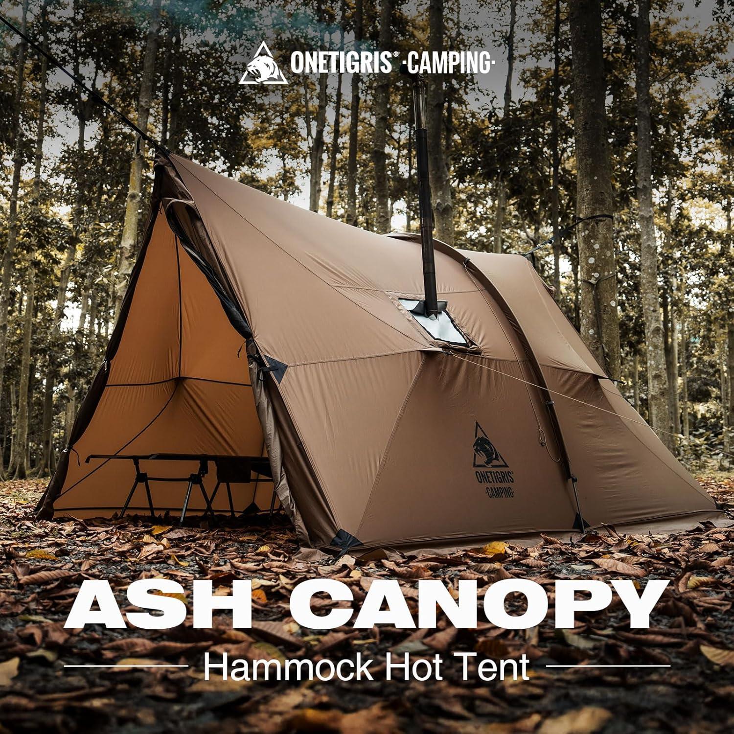 Carpa OneTigris ASH Canopy para 4 Personas, Impermeable y Resistente