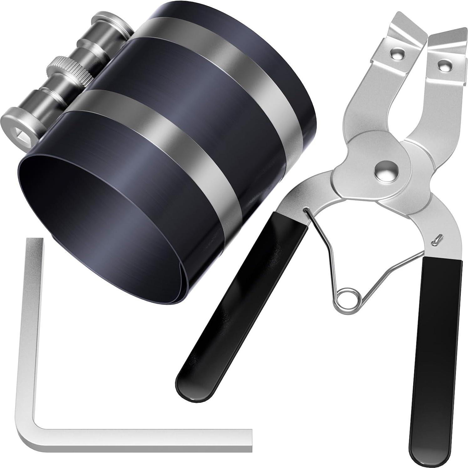 Compresor de Anillos de Pistón Moker, Kit Universal 53-175mm